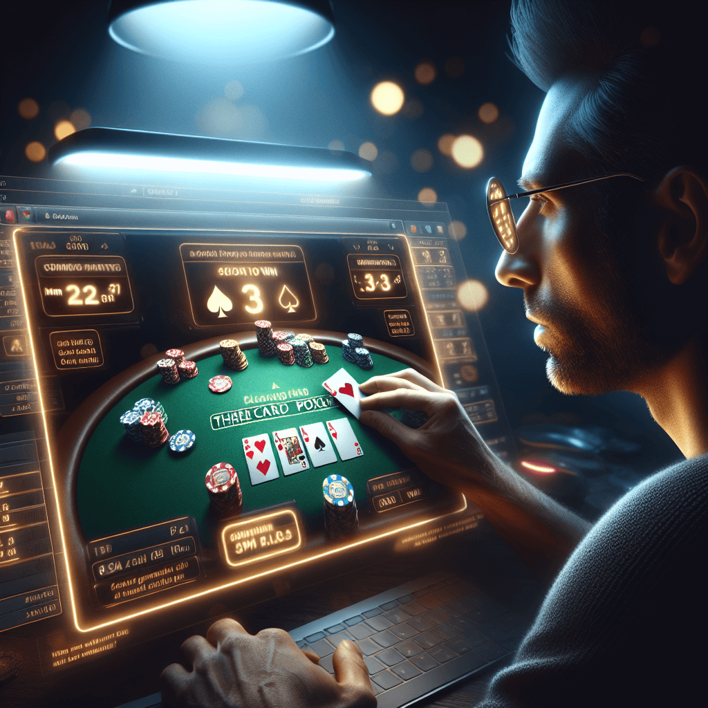 how to win at Three 3Card Poker online