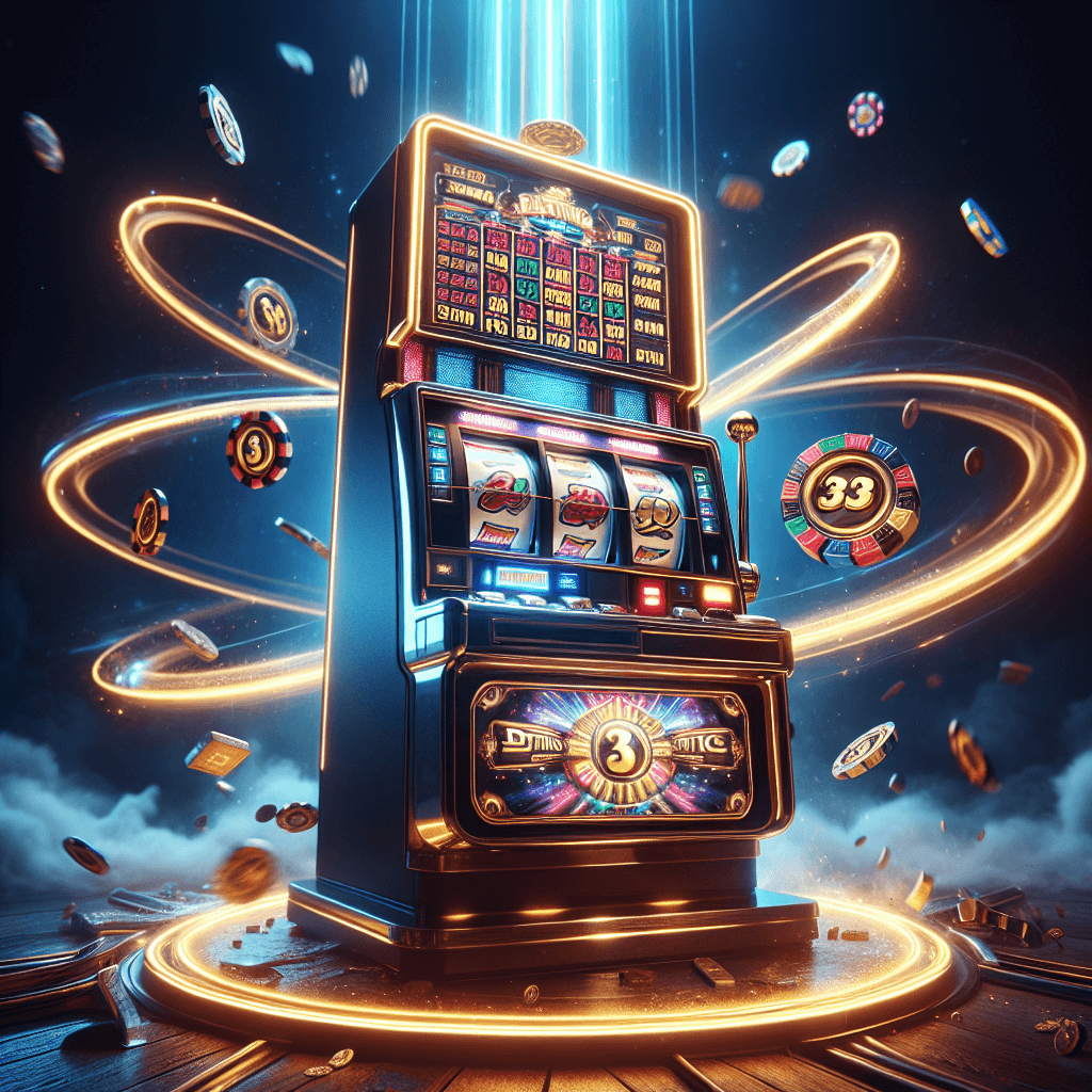 How to win big on 3D Slots graphic showing jackpot