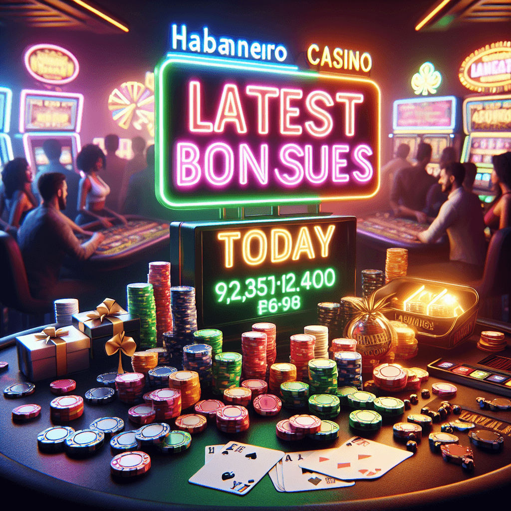 latest Habanero casino bonuses today